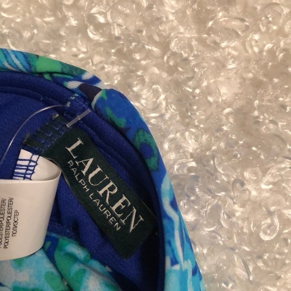 Ralph Lauren bikini , new . Blue/green. Sz 10 - Picture 3 of 3